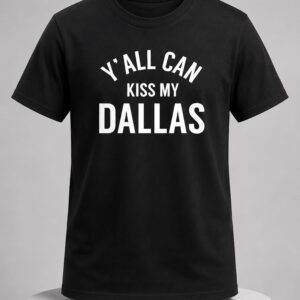 erling haaland yall can kiss my dallas shirt