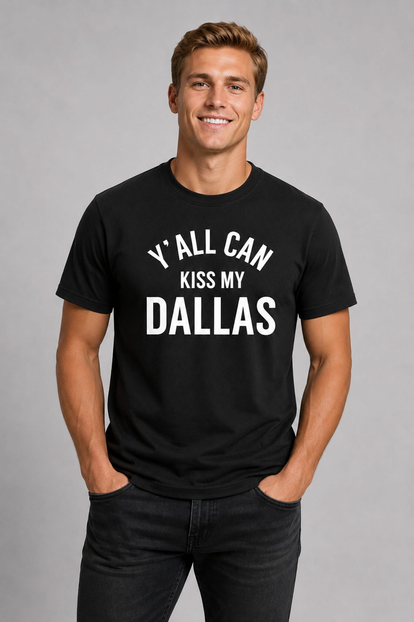 erling haaland yall can kiss my dallas shirt2