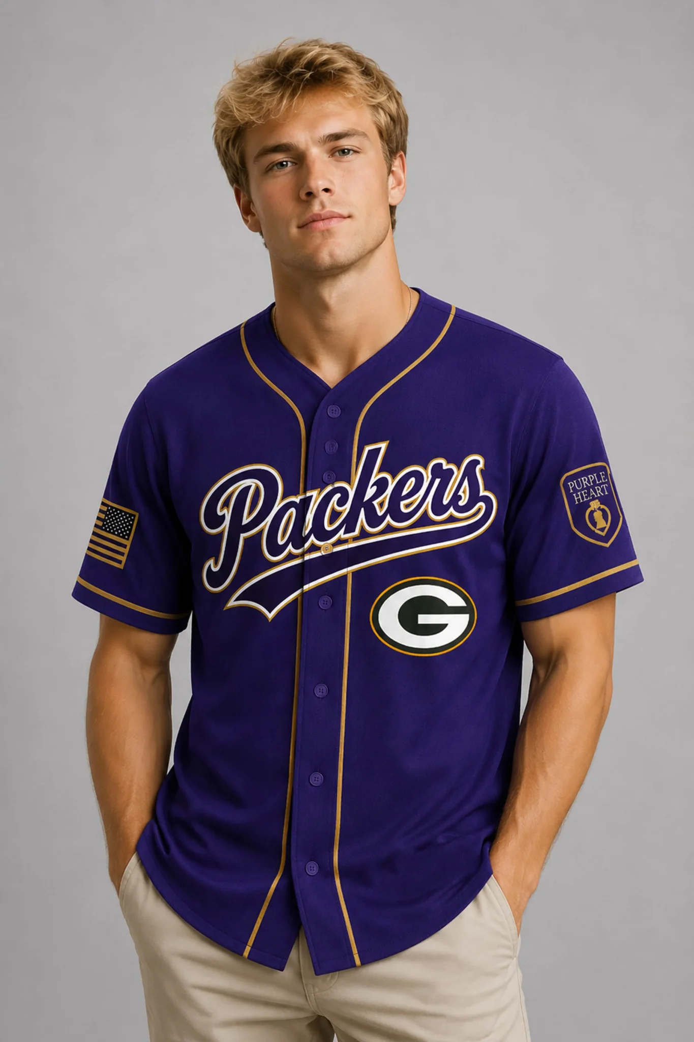 green bay packers national purple heart day 2026 jersey2