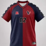 Houston Texans Football V-Neck Fan Top 2026 Jersey