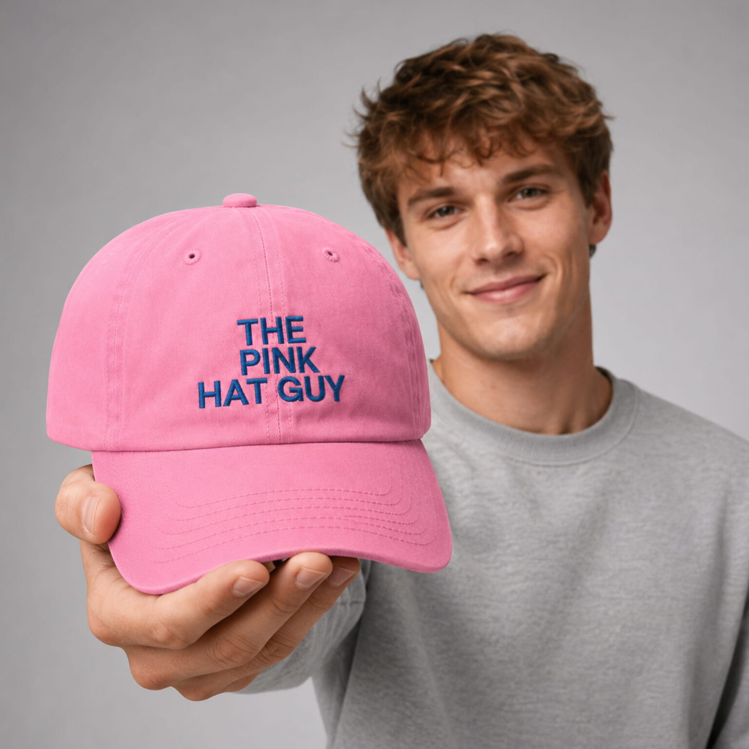 Jim Anixter The Pink Hat Guy- Teespromax