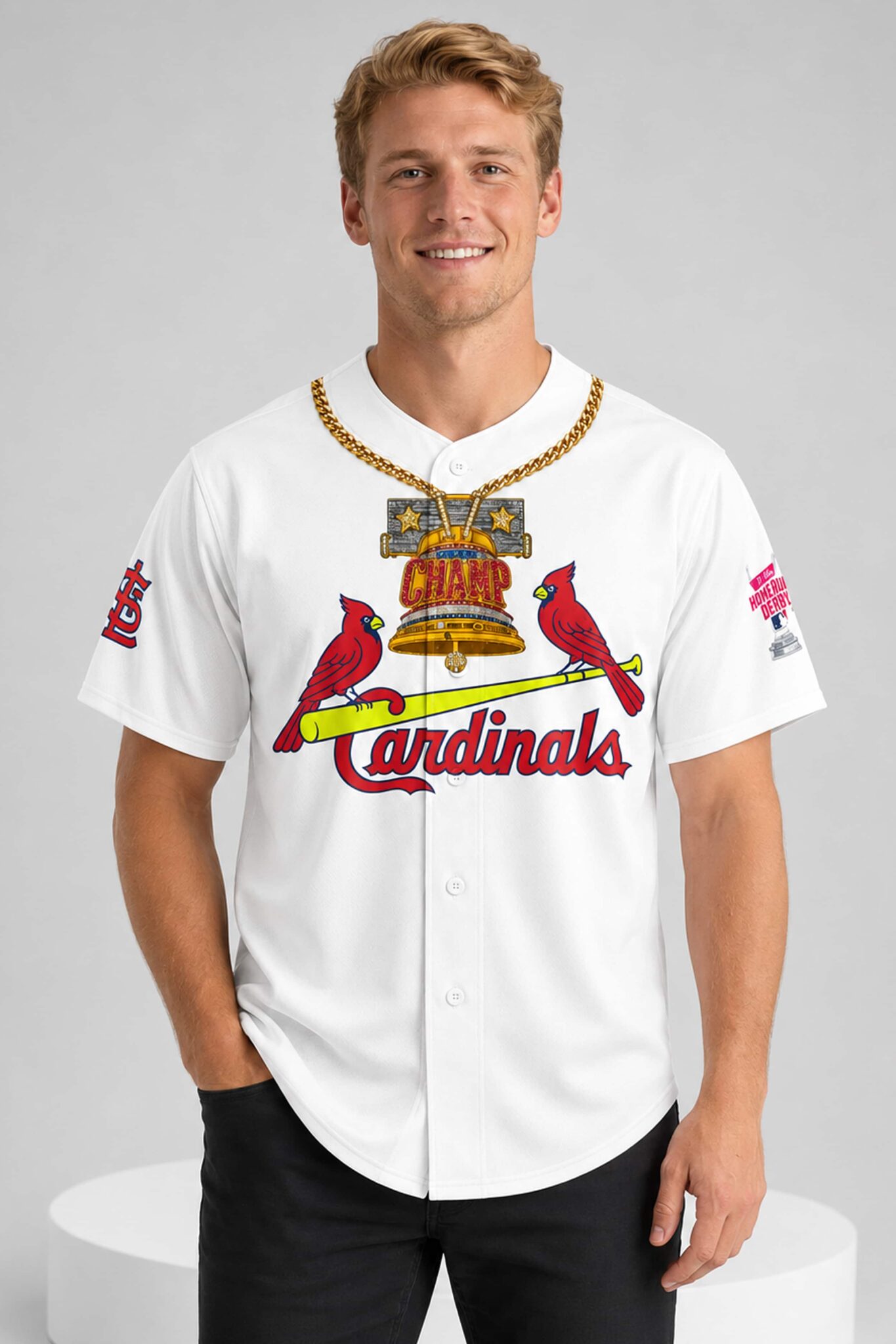 jordan walker first cardinals home run derby champion 2026 baseball jersey3