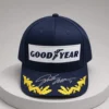 justin allgaier signed goodyear hat