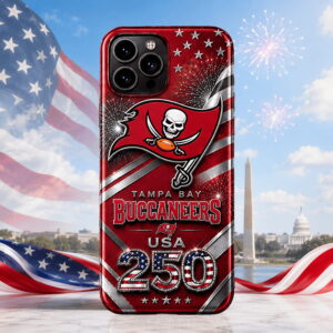 buccaneers usa 250th national pride game phone case