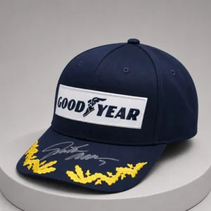 justin allgaier signed goodyear hat1