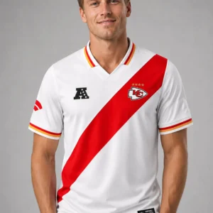 kc chiefs football x football collared fan top 2026 jersey2