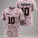 KC Chiefs Salute To Service Camo 2026 Shirt