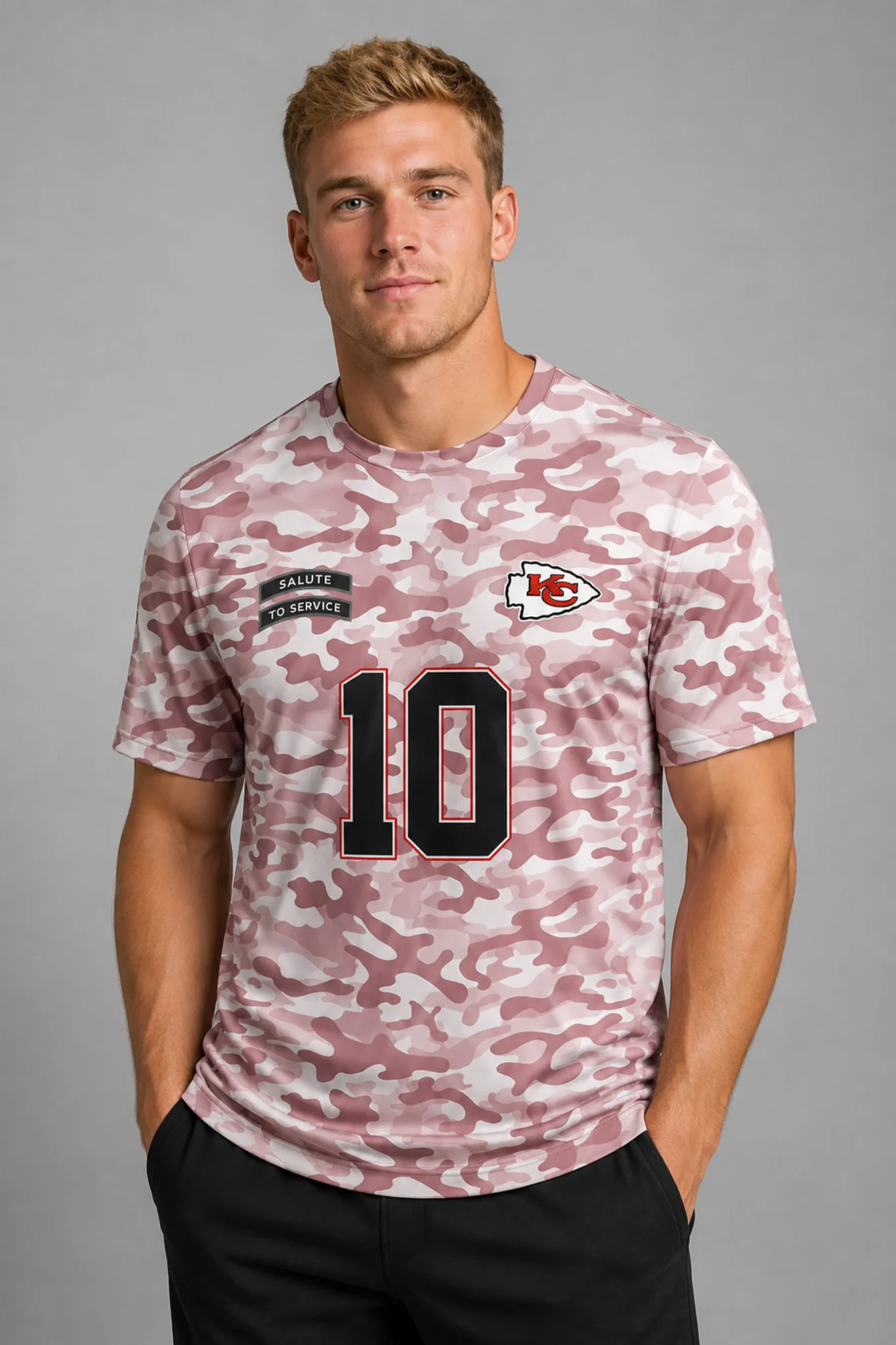 kc chiefs salute to service camo 2026 shirt3