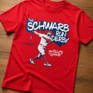 kyle schwarber schwarb run derby shirt2
