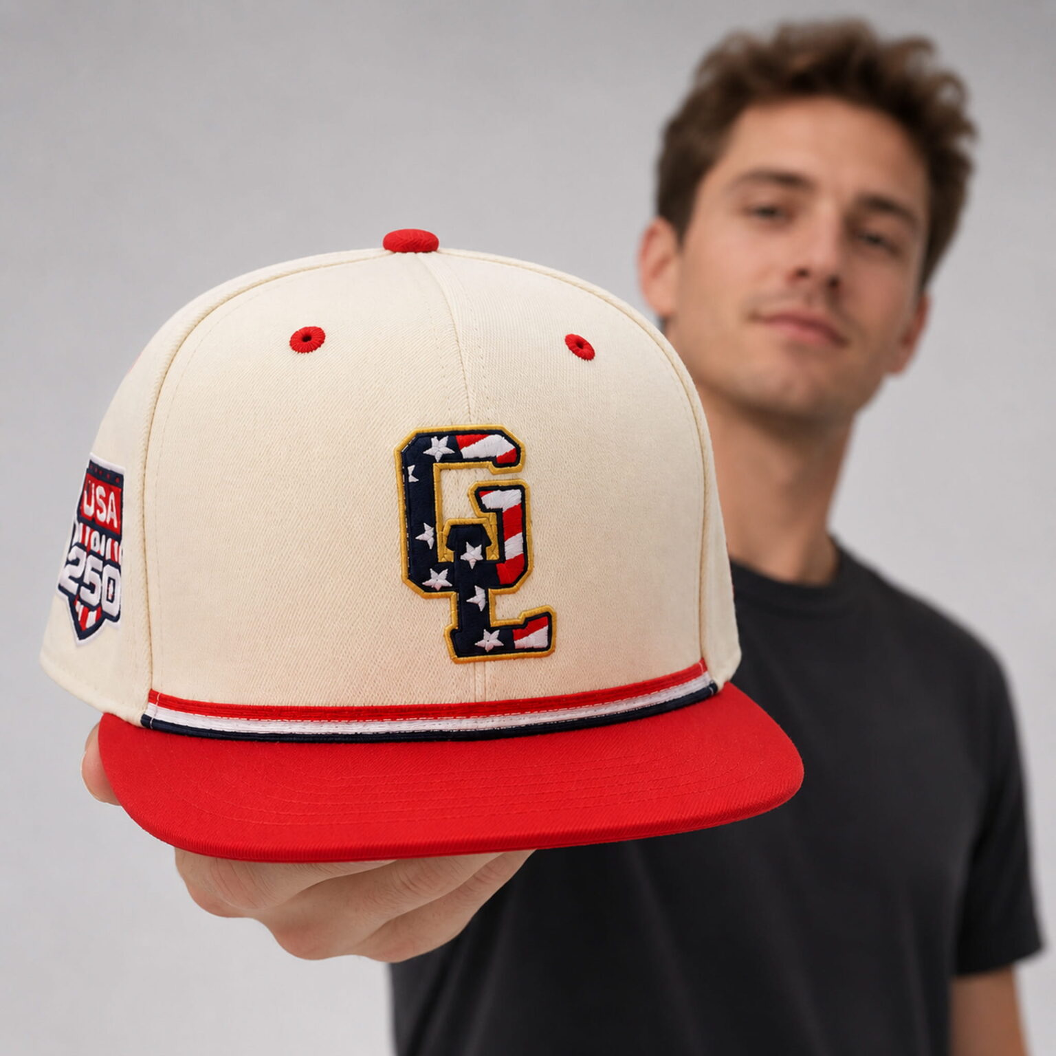 lakes loons usa 250th anniversary fourth of july snapback hat2