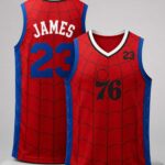 Lebron James Philadelphia 76ers Spider-Man Brand New Day Jersey
