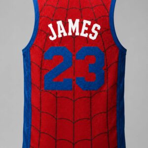lebron james philadelphia 76ers spider man brand new day jersey2