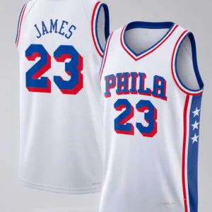 lebron james philadelphia 76ers swingman jersey1