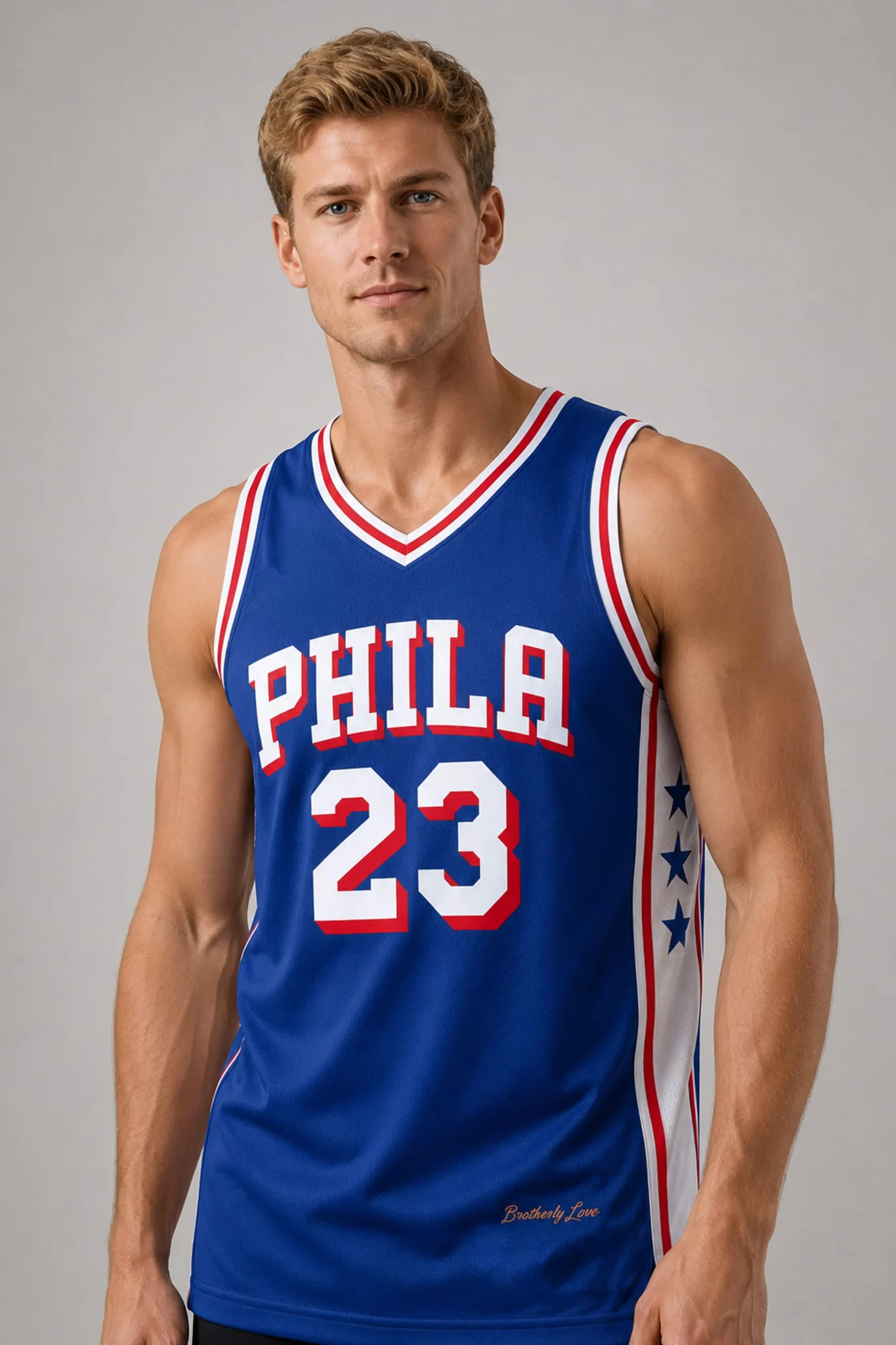 LeBron James Philadelphia 76ers Swingman Jersey - Teespromax