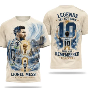 lionel messi a legacy of light argentina world cup 26 champions shirt