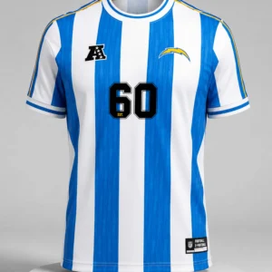los angeles chargers football fan top 2026 jersey