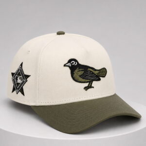 2026 orioles all star game chrome olive hat3