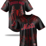 Mets x Marvel Spider-Man Night Baseball Jersey