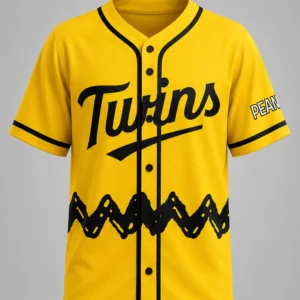 minnesota twins charlie brown peanuts night jersey 2026 giveaway