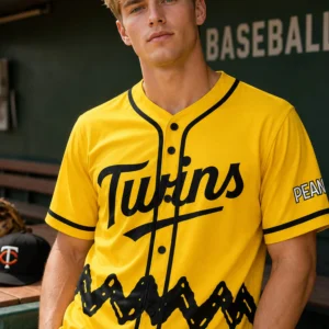 minnesota twins charlie brown peanuts night jersey 2026 giveaway1