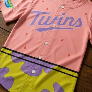 minnesota twins spongebob day jersey 2026 giveaway1