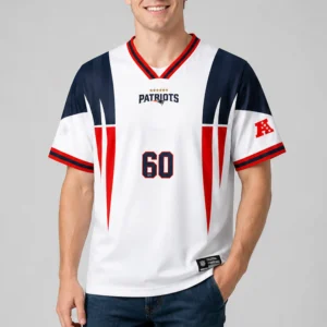 ne patriots football v neck fan top 2026 jersey3