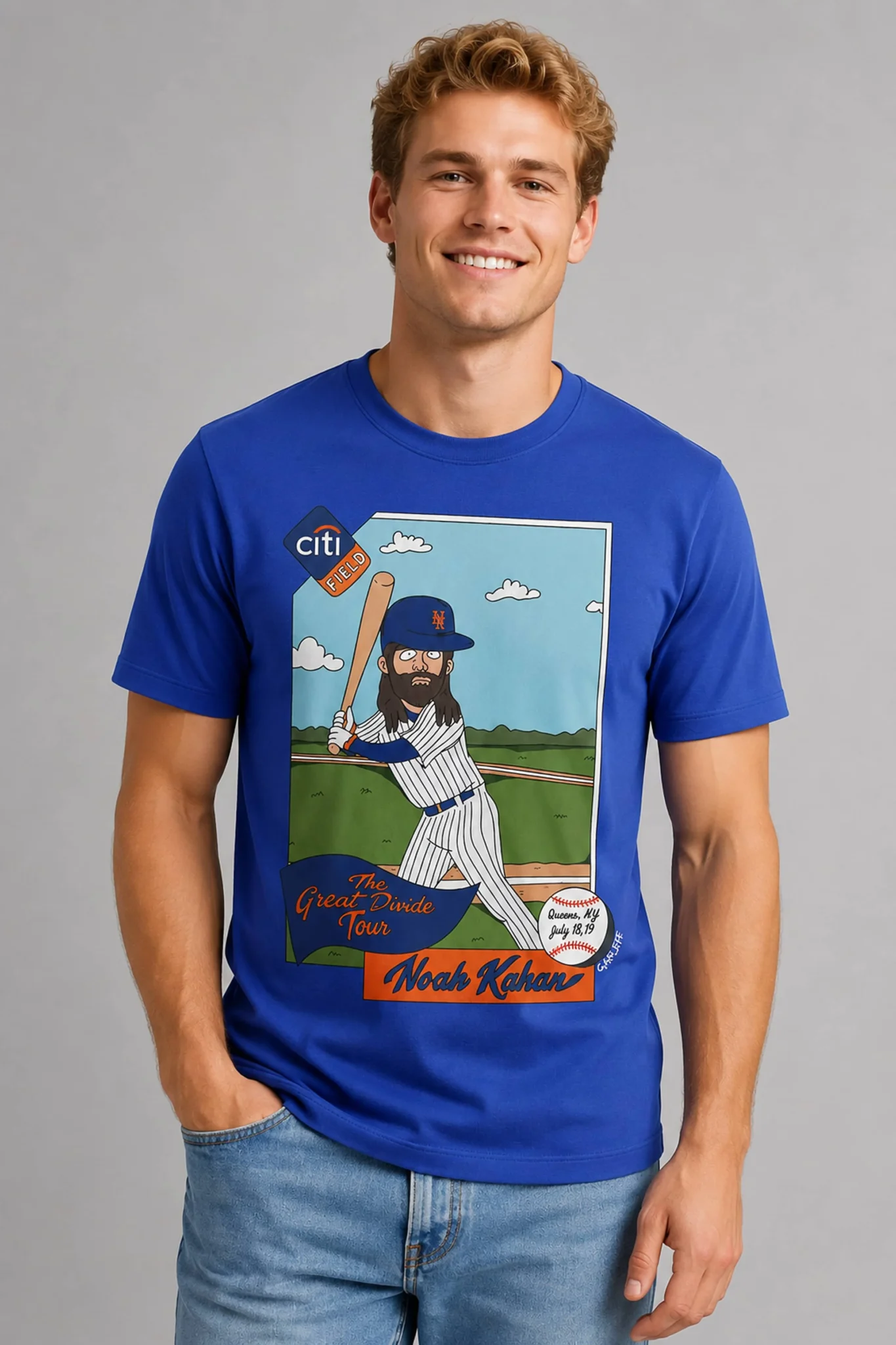 noah kahan new york mets the great divide tour 2026 shirt3