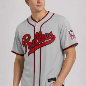 philadelphia phillies gray 2026 field of dreams stadium jersey3