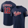 philadelphia phillies navy 2026 field of dreams personalized shirt