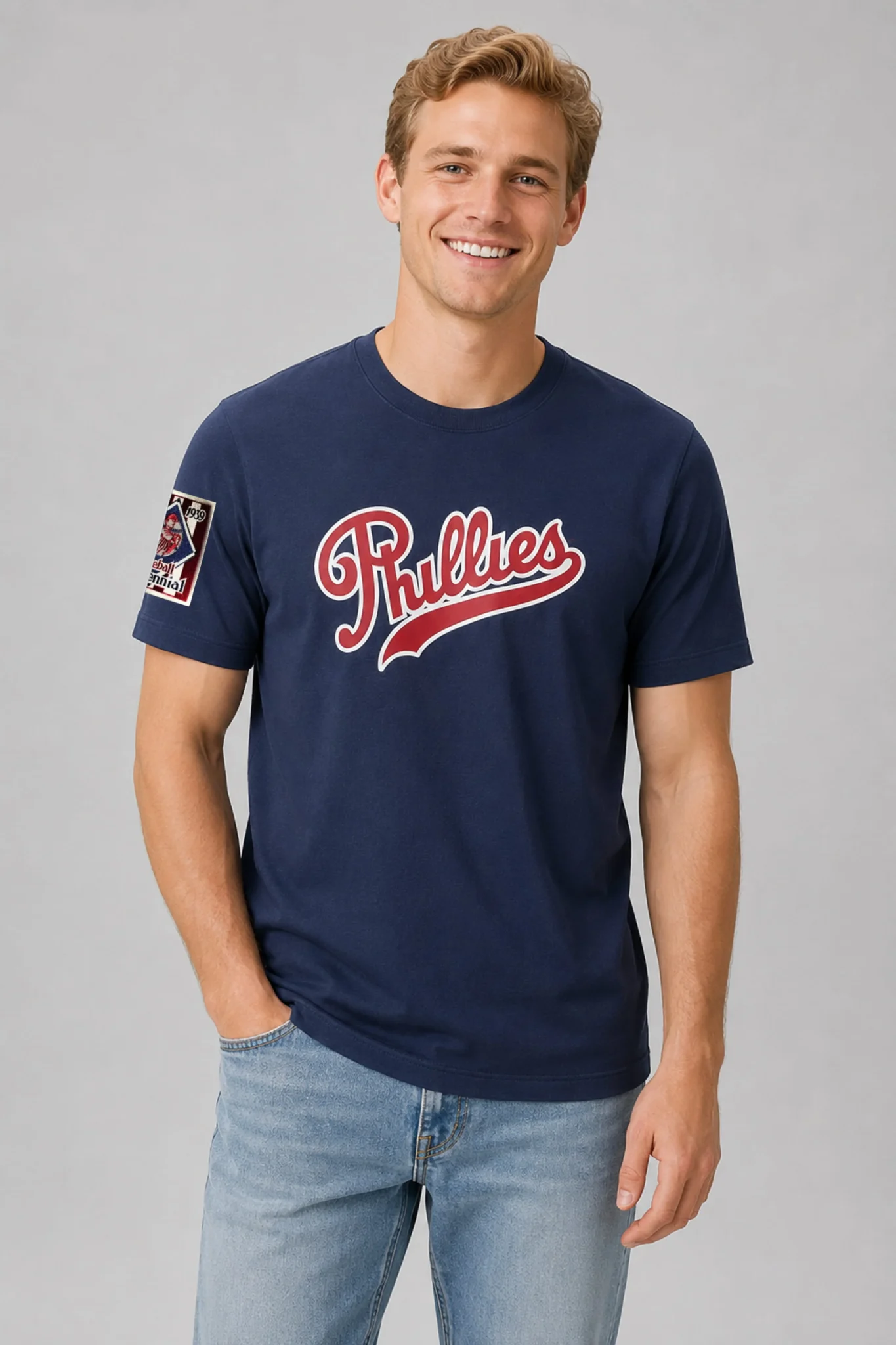 philadelphia phillies navy 2026 field of dreams personalized shirt3