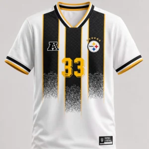 pittsburgh steelers football v neck fan top 2026 jersey