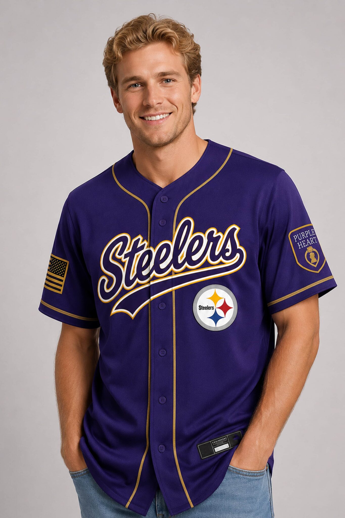 pittsburgh steelers national purple heart day 2026 jersey2