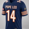 pope leo xiv chicago fan football jersey