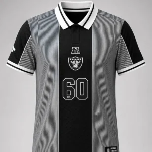 raiders football collared fan top 2026 jersey