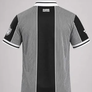raiders football collared fan top 2026 jersey1