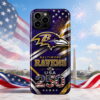 ravens usa 250th national pride game phone case