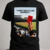 red card i dont really like baseball shirt
