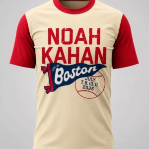 red sox 2026 noah kahan the great divide tour shirt