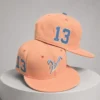 ronald acuna jr 13 braves upside down peach hat