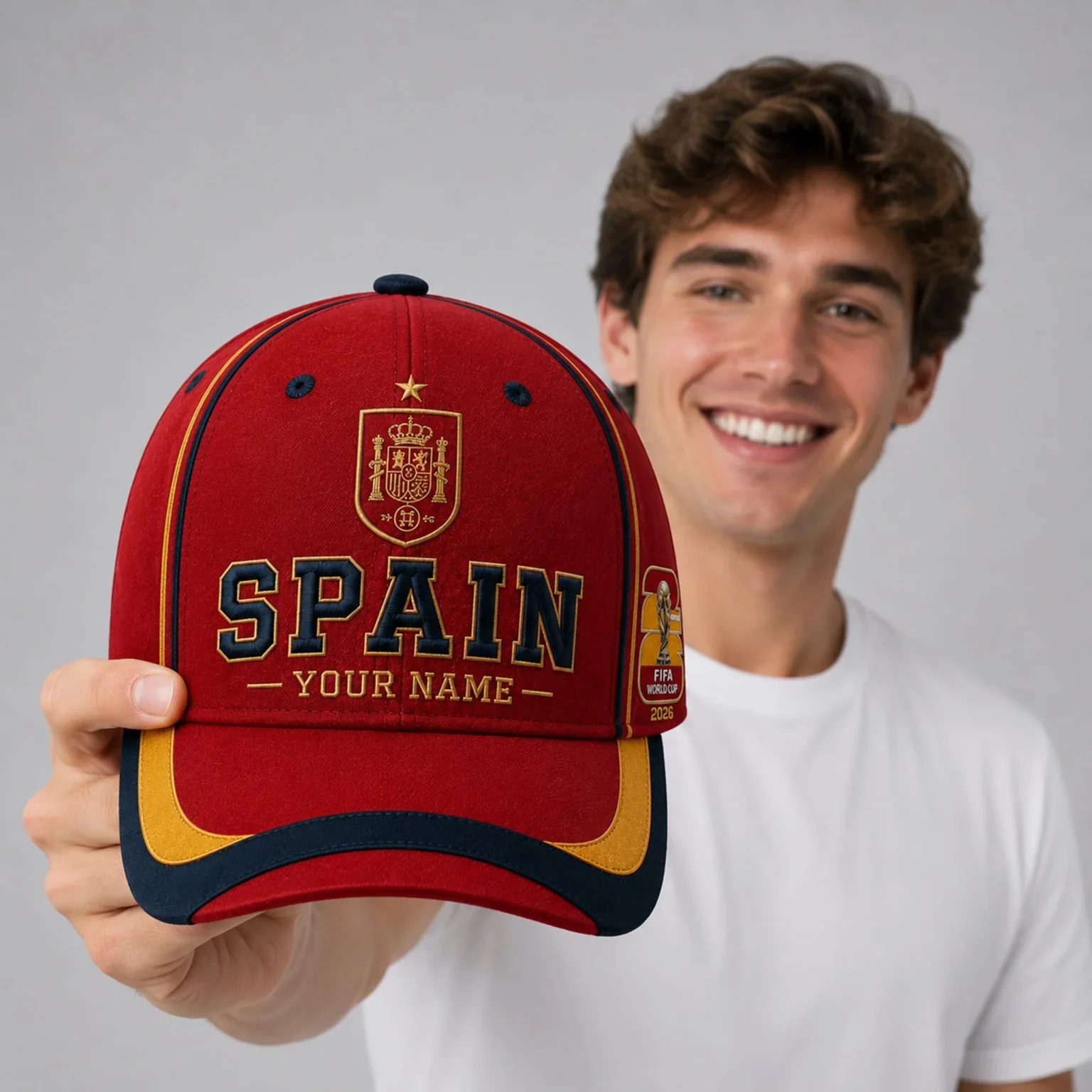 spain fifa world cup 2026 champions personalized hat1