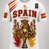 spain la roja fifa world cup 2026 champion football shirt
