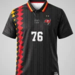 TB Buccaneers Football Collared Fan Top 2026 Jersey