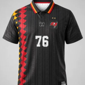 tb buccaneers football collared fan top 2026 jersey