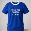 tom holland thank you for being a friend shirt