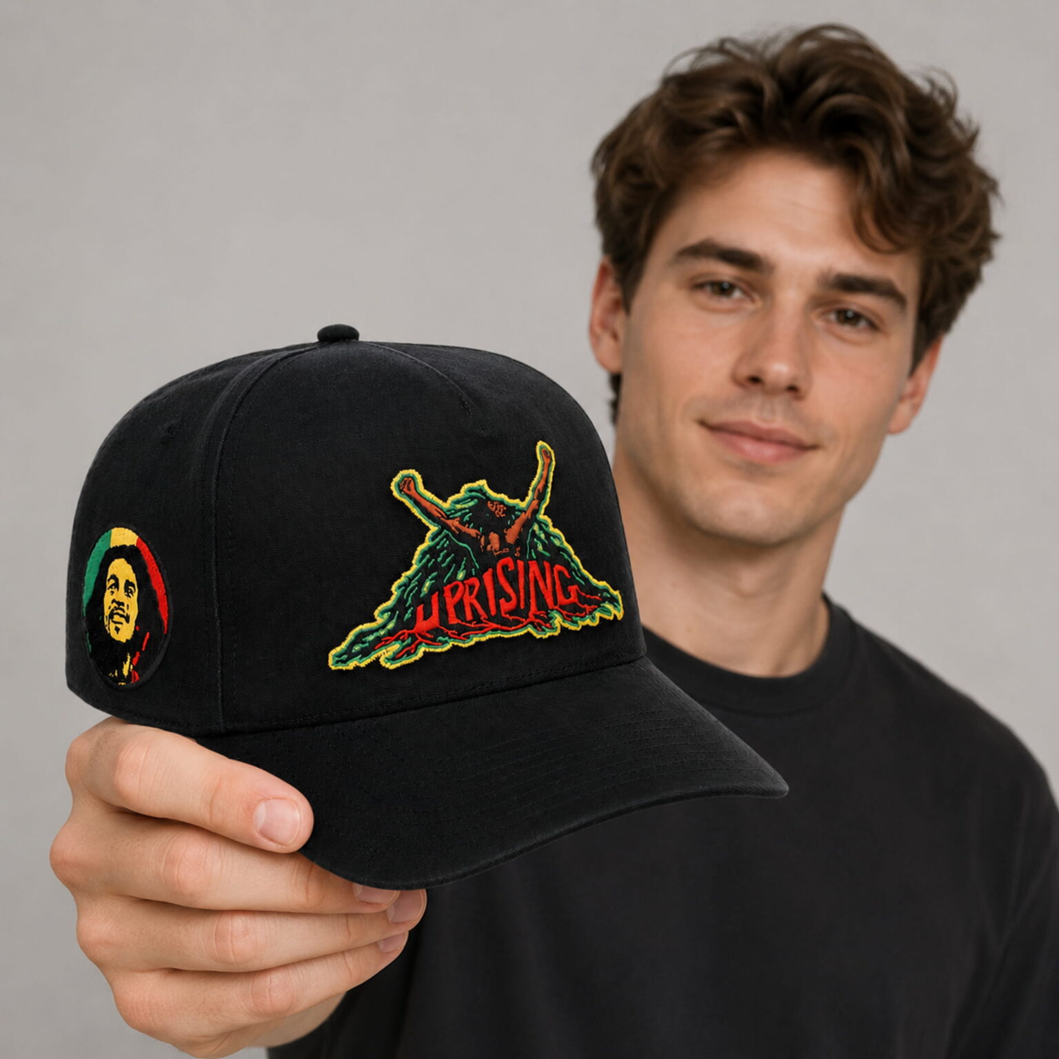 uprising the bob marley soul rebel hat3