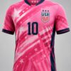 usa soccer team pink stars and stripes fifa world cup 2026 jersey