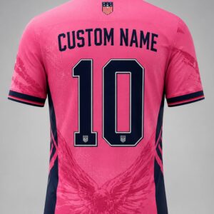 usa soccer team pink stars and stripes fifa world cup 2026 jersey1