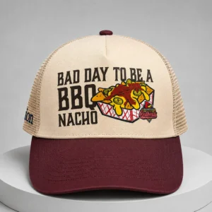 memphis redbirds bad day to be a bbq nacho hat