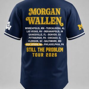 wallen michigan wolverines still the problem tour 2026 jersey1