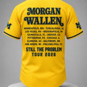wallen michigan wolverines still the problem tour 2026 jersey3